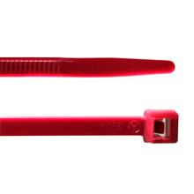 ACT 7in PLENUM Cable Ties, Burgundy, qty100 ACT7500PL
