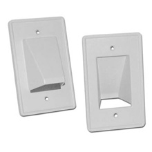 Arlington Model CE1 Reversible Single Gang Entrance Plate ARLCE1