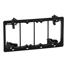 Arlington Model LV4 Four Gang Low Voltage Mounting Bracket, Old Work ARLV4