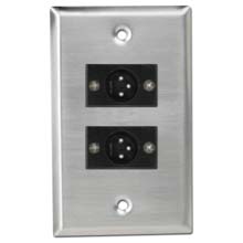 Atlas SG-XLR-M2 XLR Wall Plate