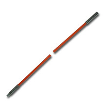 B.E.S. Fiberfish II Replacement Rod 6ft Orange, male to female BES210