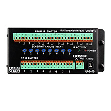 Choice Select IR Dist Hub 8 target 8 Emitter Outputs