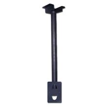 Choice Select 30-63in Ceiling Mount, Black