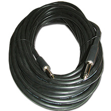 Choice Select 50ft 14ga Speaker Cable, 1/4 inch Plug to 1/4 inch Plug CHO7053