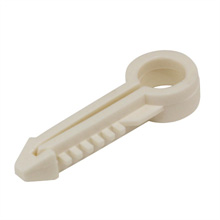 Single White Drywall Clip CON1016