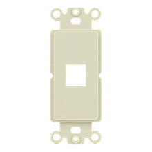 Decora Lgt Almond 1 Port Strap CON3051LA