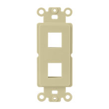Ivory 2 Port Decora Strap CON3052I