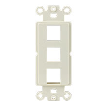 Lgt Almond 3 Port Decora Strap CON3053LA