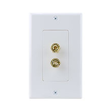 Wall Plate with 2 Binding CON3088W