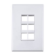 6 PT KEYSTONE PLATE SCREWLESS CON4006W