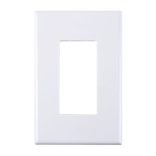 SCREWLESS 1 GANG DECORA PLATE CON4051W