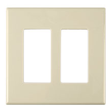 SCREWLESS 2 GANG DECORA PLATE CON4052I