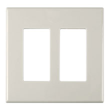 SCREWLESS 2 GANG DECORA PLATE CON4052LA