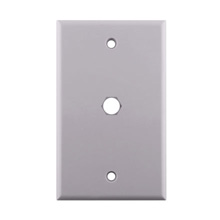 WHITE PLATE WITH .4 inch CON7004W
