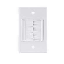 White Brushplate w/ wht brush CON7020W