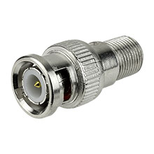Construct Pro™ BNC Male to F Female Adaptor (10pk)