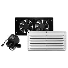 Cool Components VS-HFB-WHT HiFlo Basic Venting System, white COOL2022