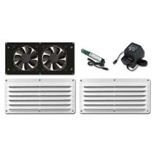 Cool Components VS-HFS-WHT HiFlo Venting System, white COOL2025