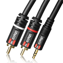2M Audio cable 3.5mm to RCA ELE15002M