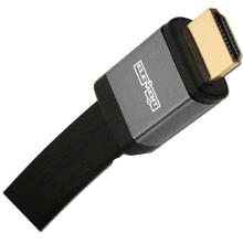 Elementhz 15 meter (49.2ft) HDMI Cable, Flat Jacket, Gray End ELE6015M