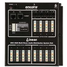 Model ENC-KIT-M Encore Digital Audio Distribution System with 4 pairs of Ceiling Speakers FREE ENC2010