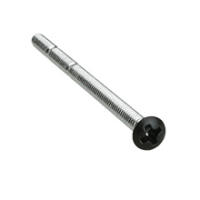 Midlite 212SBB-P 2.5in Breakaway Screws, Phillips head, black, qty100 MID2003