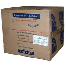Pro Gear RG-6 Single w/Ground, CCS,  1000ft, gray PGW5003G