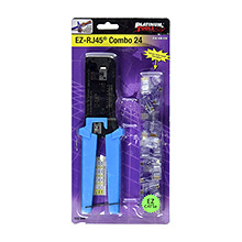 PLA100008 EZ-RJ45 Combo Includes Crimp Tool plus 24 Connectors PLA1008