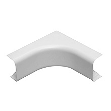 White Pack of 5 Cable Raceway Outside Corners .87in