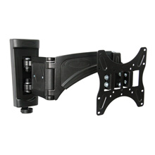 Royal Mounts™ Single-Arm Medium Swivel Mount for 14-37in Displays (Black)
