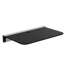 Royal Mounts™ Glass AV Component Shelf (Black)