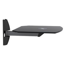 Royal Mounts™ Glass AV Component Shelf (Black)