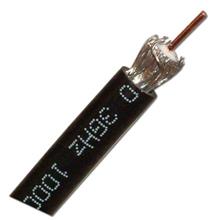 DES RG-6 Single Coax, CCS,  Dish Approved, UL, 1000ft, Black S6SCCS3GBLK