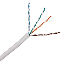 Skyline Cat5e 8-Conductor Wire, 24awg Solid, 1000ft Box, White SKL1404