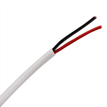 Skyline™ PLENUM 14 AWG 2-Conductor CMP-Rated Speaker Cable, 500ft Reel-in Box (White)
