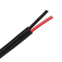 50ft 14 Gauge 2 Wire Speaker Cable, Paper Spool, CL2 UL