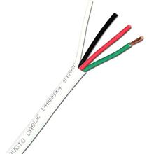 Skyline™ 16 AWG 4-Conductor CL2-Rated Speaker Cable, 500ft Pull-Box (White)