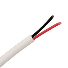 50ft 18 Gauge 2 Wire Speaker Cable, Paper Spool, CL2 UL, Black SKL2401K