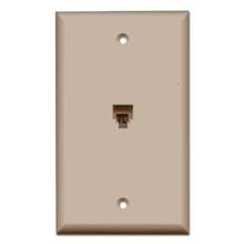 Skywalker Signature Series Flush Mount Wall Plate w/Phone, Ivory SKY05089I
