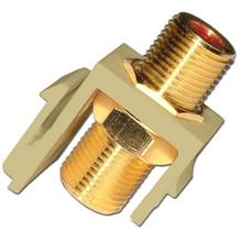 Skywalker Signature Series Keystone 3.0GHz Connector Insert Brass/Gold Plated, Almond SKY20206A