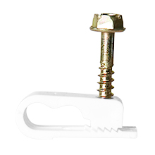 Skywalker Signature Series Dual Flexible Clips, white, qty100 SKY32265DW