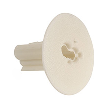 Skywalker Signature Series Dual Feed-thru Bushing w/ground, Ivory, qty100 SKY32908I