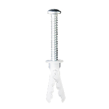 Toggler Alligator Solid Wall Anchors, 50-piece kit w/#10 x 1-1/2in Screws SKY5043
