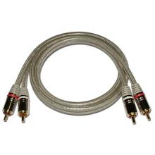 HQ Premium 12-ft Dual RCA Audio Cable