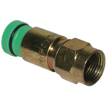 Belden Model SNS1P59QS Snap-N-Seal Quadshield connectors, qty50 TNB5020