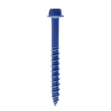 TOGGLER® Concrete Screw, 1/4 x 2-1/4 Inch (Box of 100) TOG1007