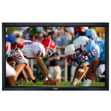 Vivid™ 106 in. Matte White Projection Screen with Black Velvet Frame, HDTV (16:9) VFS3106FS
