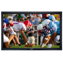 Vivid™ 133 in. Matte White Projection Screen with Black Velvet Frame, HDTV (16:9) VFS3133FS