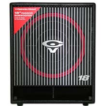 Cerwin Vega CVP-118X 18in subwoofer, Passive HP