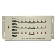 Choice Select High-Performance A/V Amp 1 in / 8 out